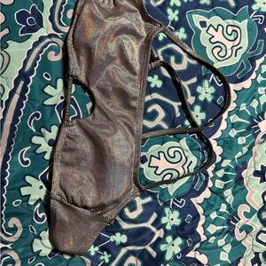 Metallic Strappy Swimsuit